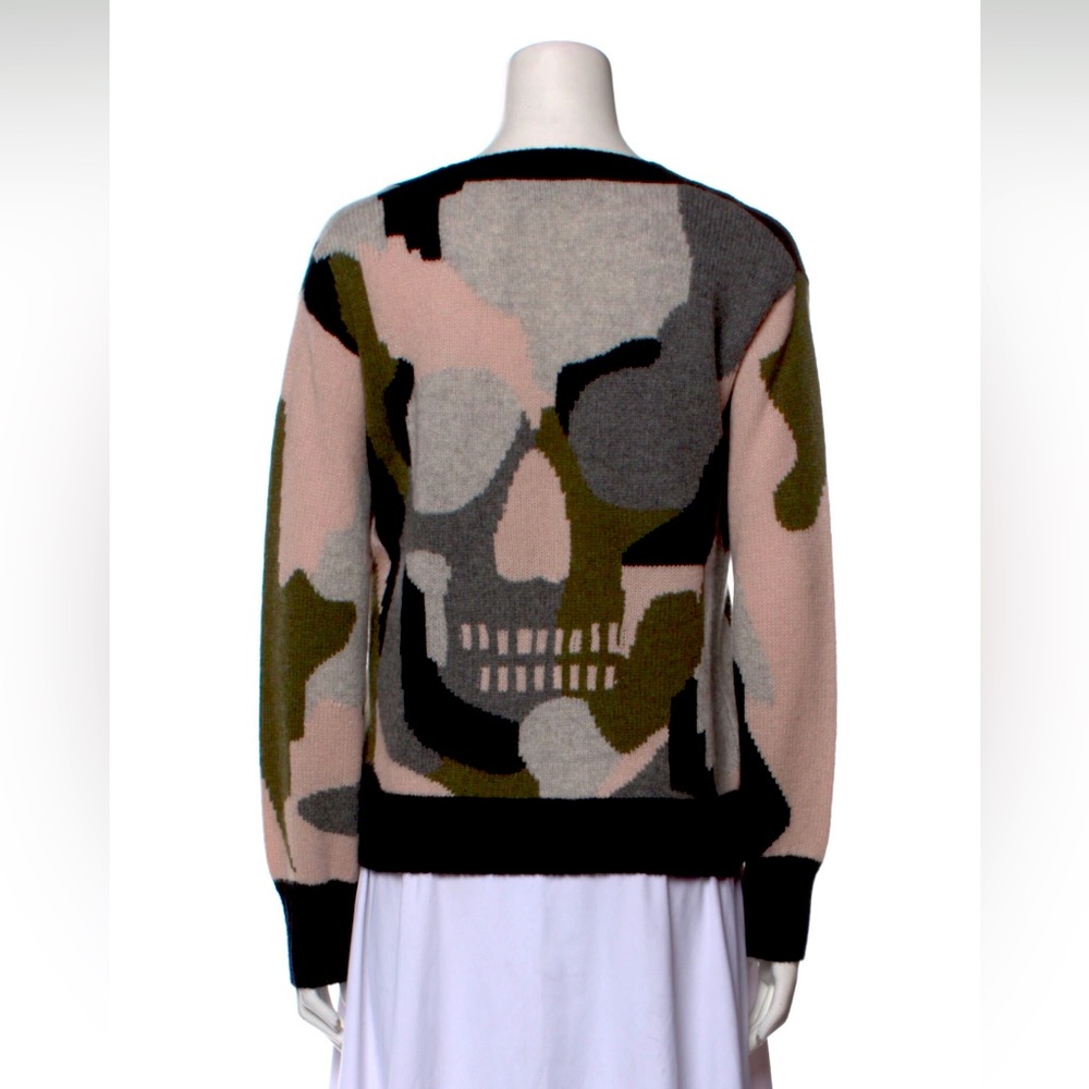 Skull Cashmere - 100% Cashmere v-neck - xs